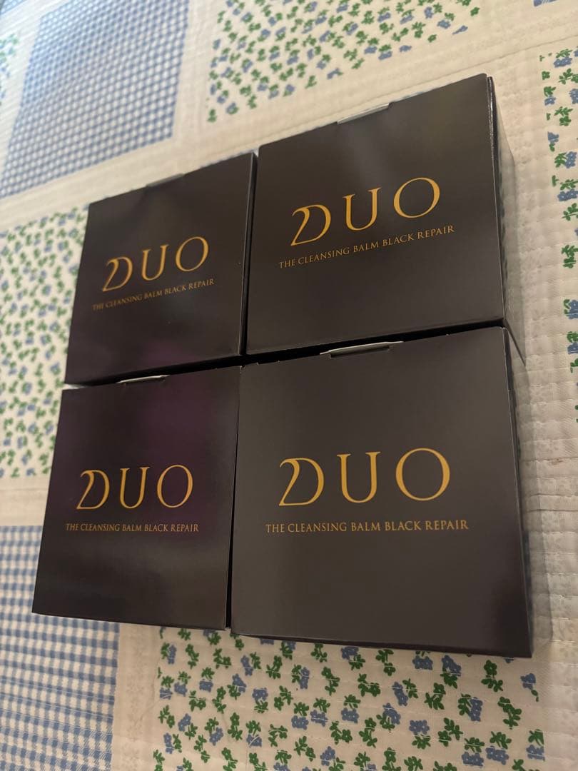 DUO クレンジングバーム ブラックリペア 90g✖︎4