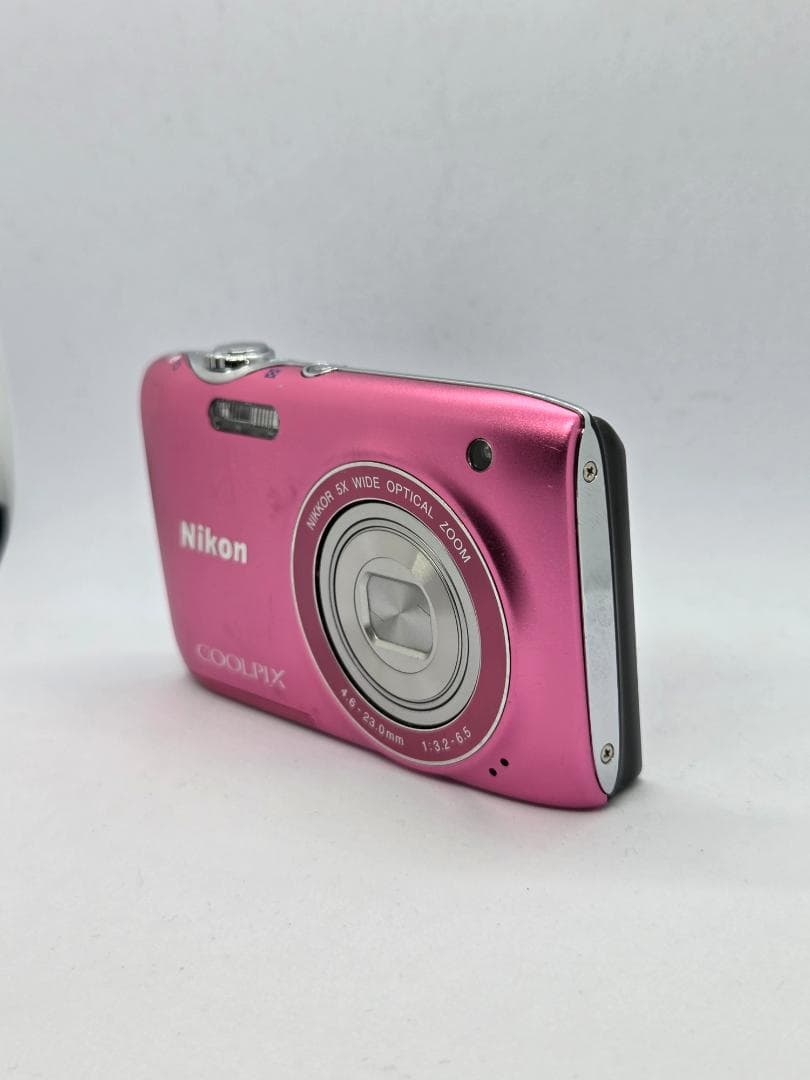 【スマホ転送OK】ニコン Nikon COOLPIX S3100 ピンク