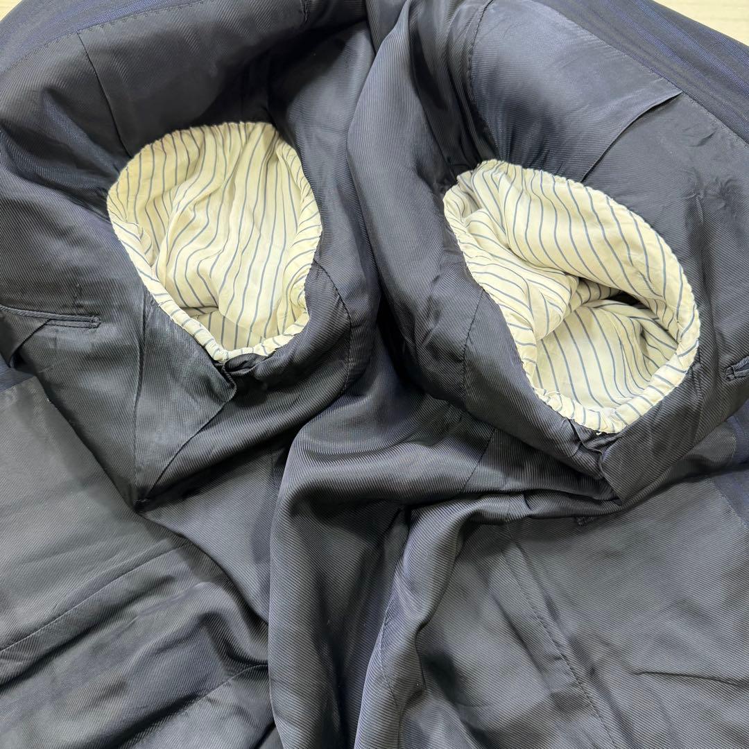 極美品 トゥモローランド ピルグリム ゼニア 大きい XL ネイビー 段返り