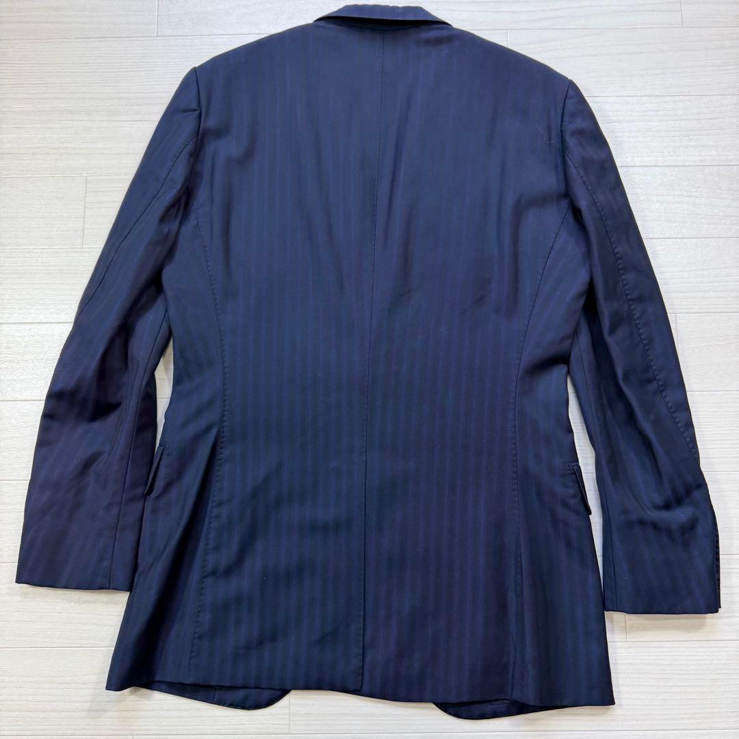 極美品 トゥモローランド ピルグリム ゼニア 大きい XL ネイビー 段返り