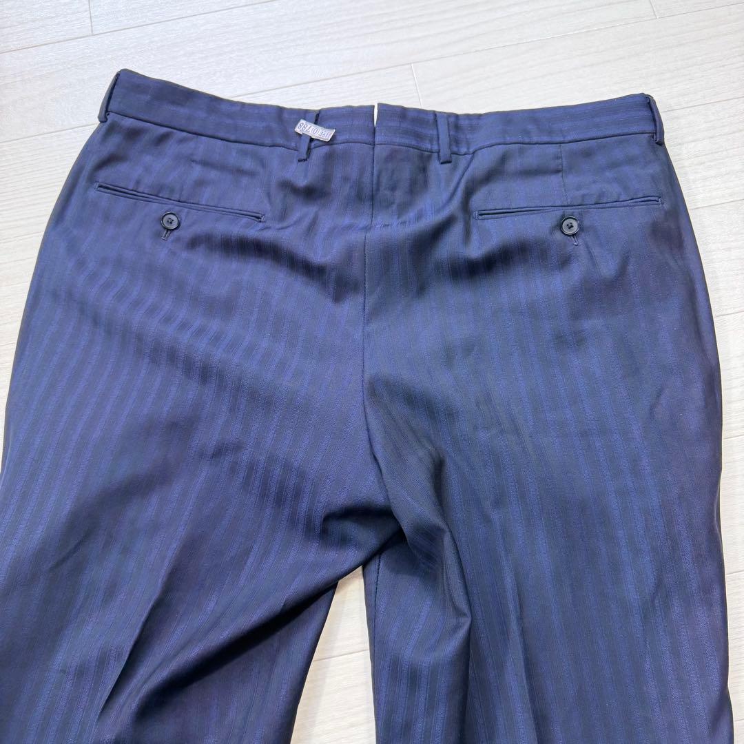 極美品 トゥモローランド ピルグリム ゼニア 大きい XL ネイビー 段返り