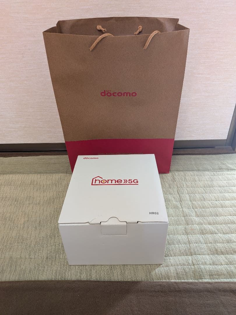 ドコモホームルーター「 5G HR02」使用期間３カ月未満