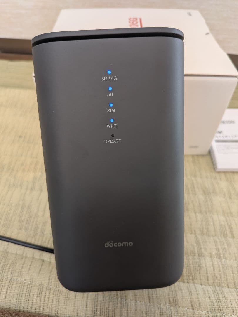 ドコモホームルーター「 5G HR02」使用期間３カ月未満