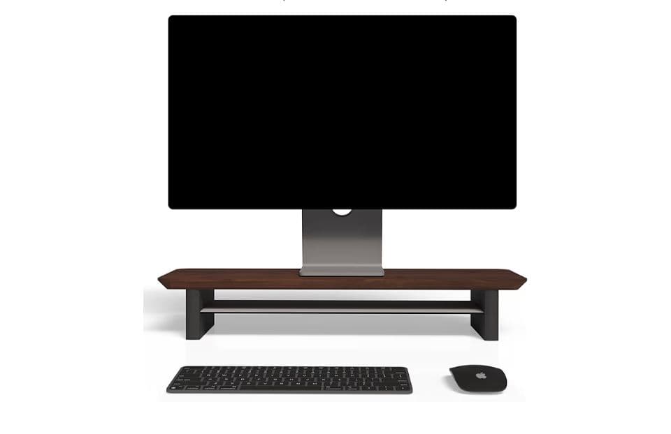 amesoba デスクシェルフ MINI ウォールナット材 65cm