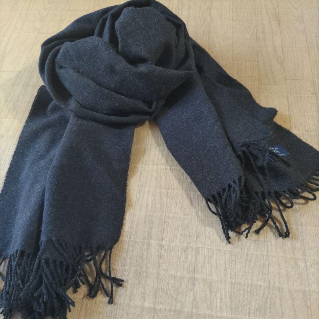 サヴィルロウ Savile Row ストール 大判 カシミヤ グレー 英国製