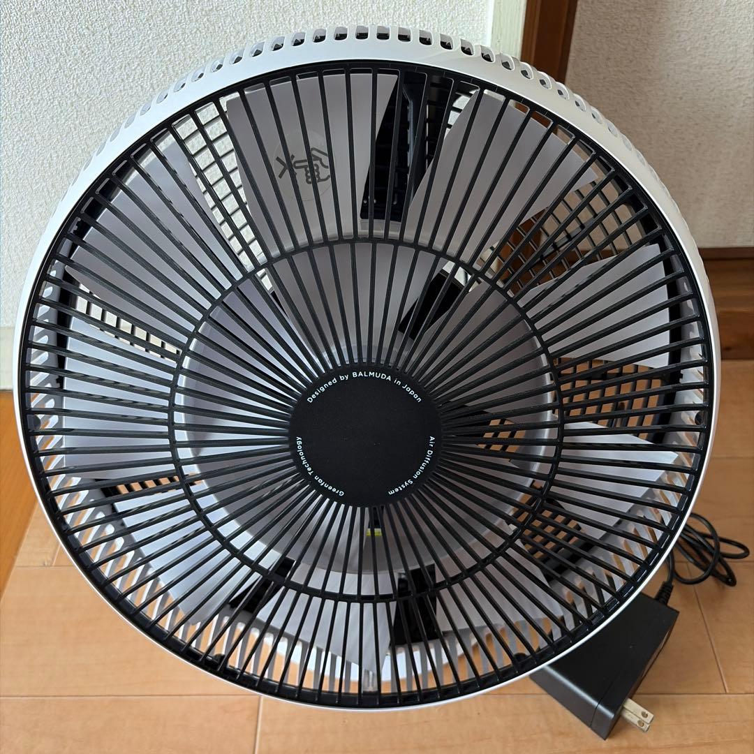 バルミューダ グリーンファン サーキュ DCモーターサー EGF-3400-WK