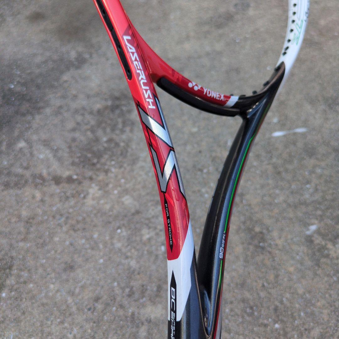 【未使用品】YONEX LASE RUSH 7S 軟式用テニスラケット　UL1