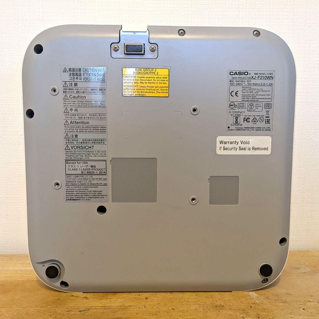 CASIO カシオ XJ-F210WN プロジェクター WXGAリアルモデル
