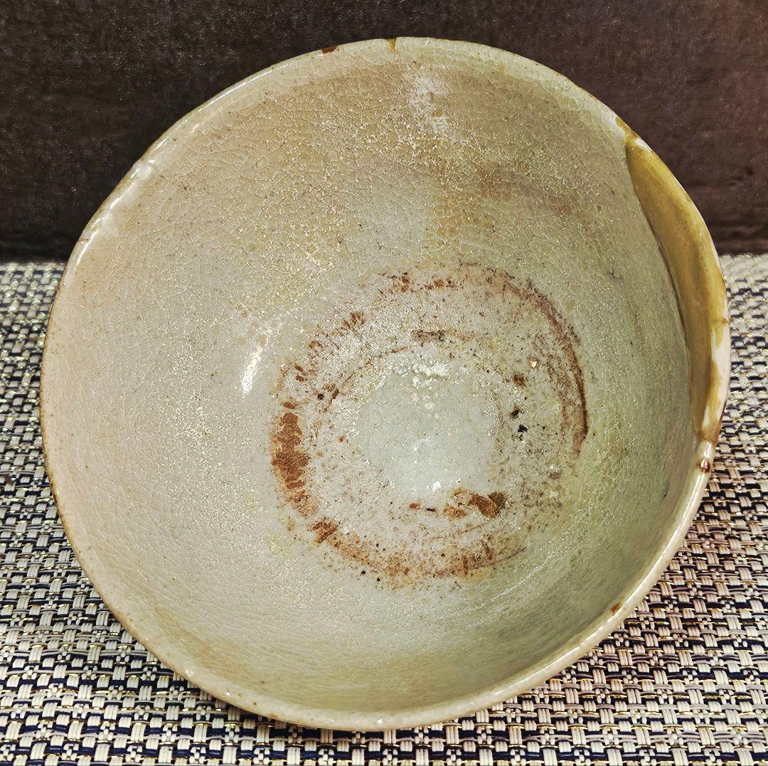 江戸時代初期　初期伊万里　染付　草花図 碗　茶碗　呼び継ぎあり　陶片　古陶磁器