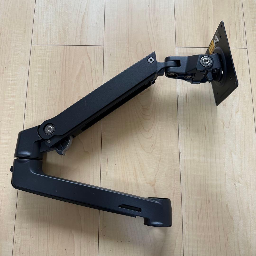 Ergotron LX デスク モニターアーム マットブラック使用感あり／箱なし