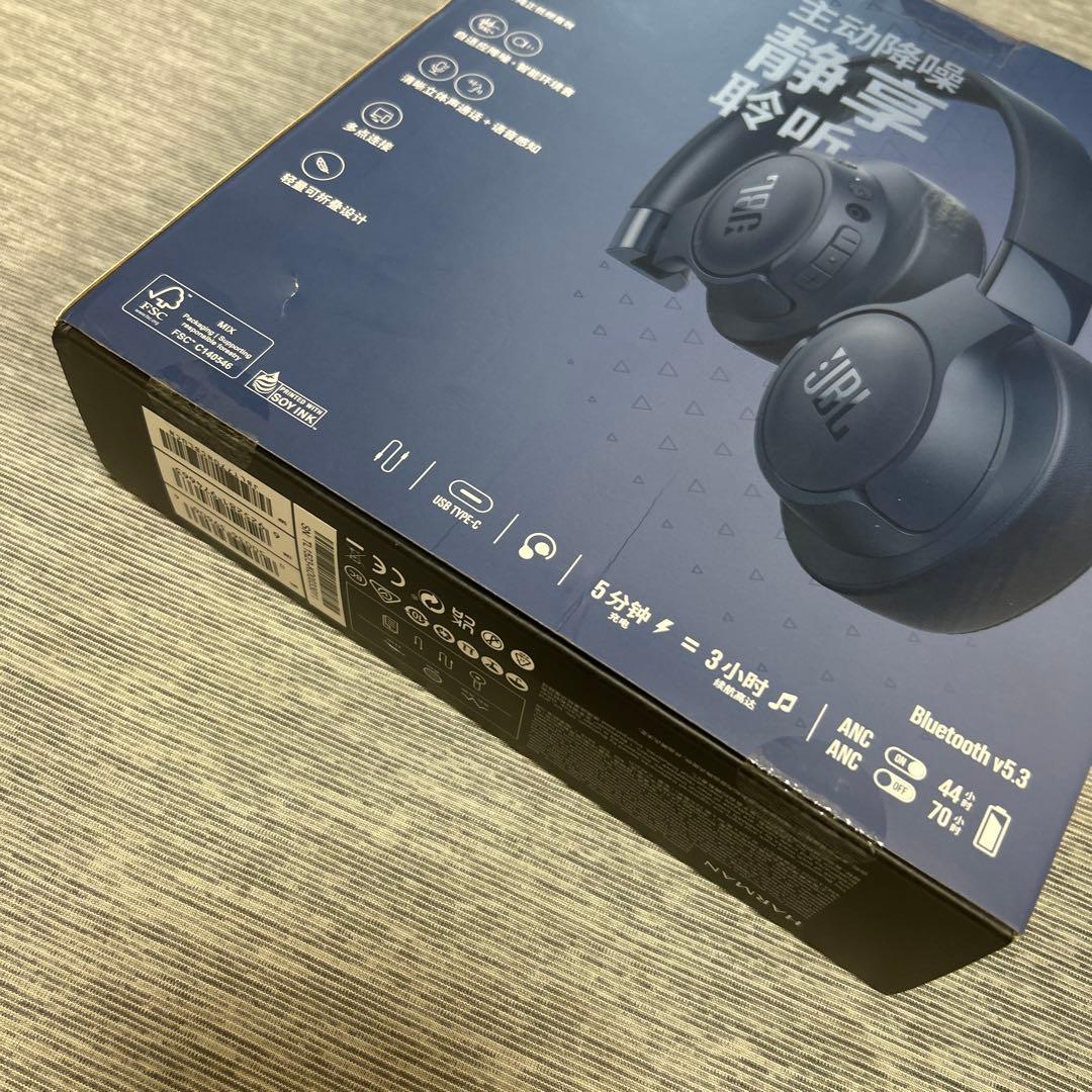 新品　JBL TUNE 770NC ワイヤレスヘッドフォン　ブラック
