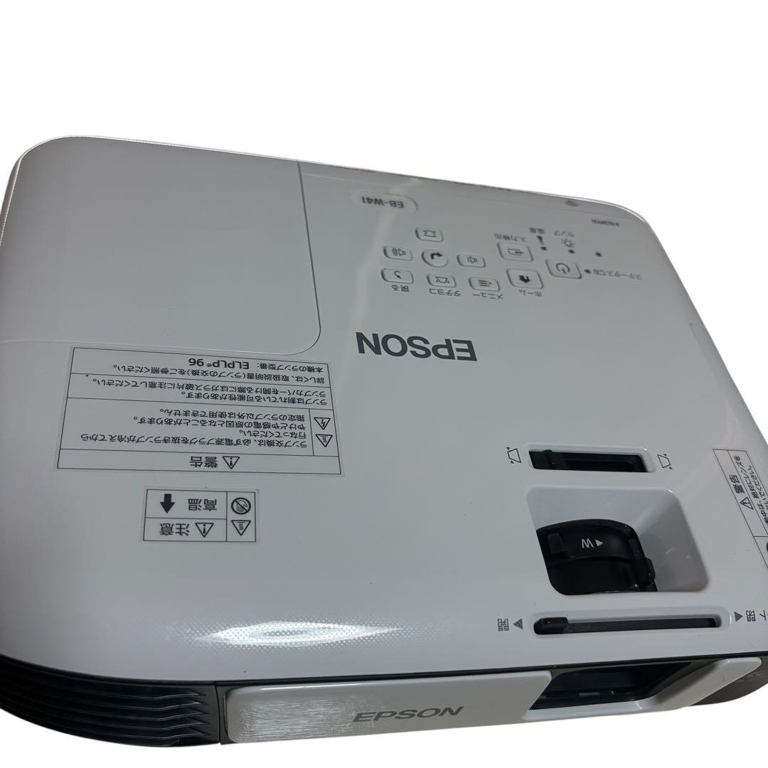 Epson プロジェクター EB-W41 本体 電源ケーブル付き 17年製