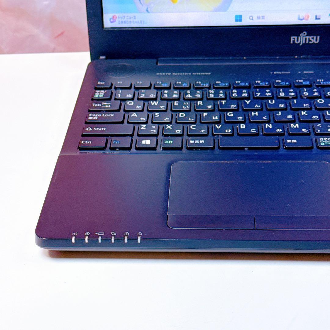 美品✨新品高速SSD✨windows11 ノートパソコン✨オフィス カメラ 黒