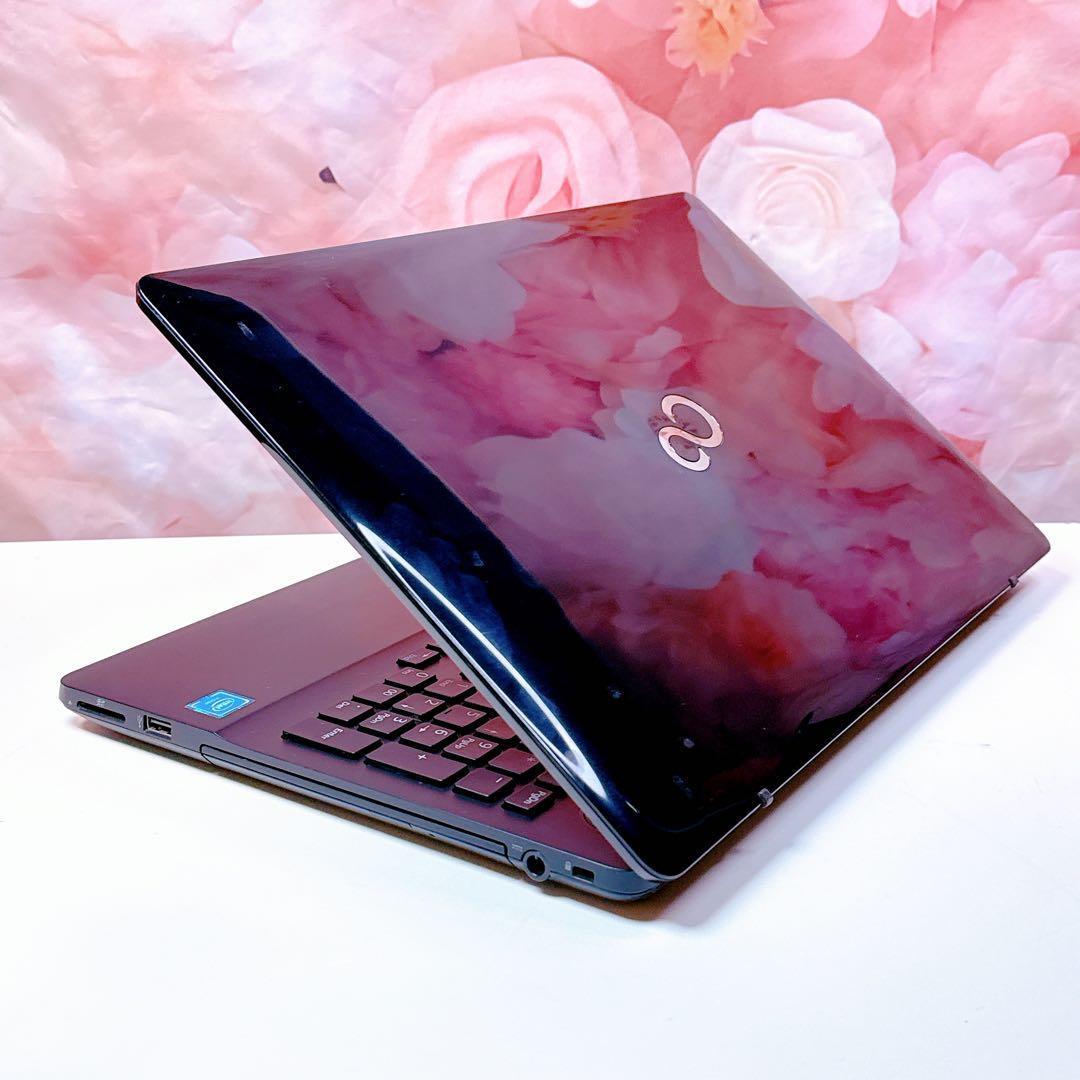 美品✨新品高速SSD✨windows11 ノートパソコン✨オフィス カメラ 黒