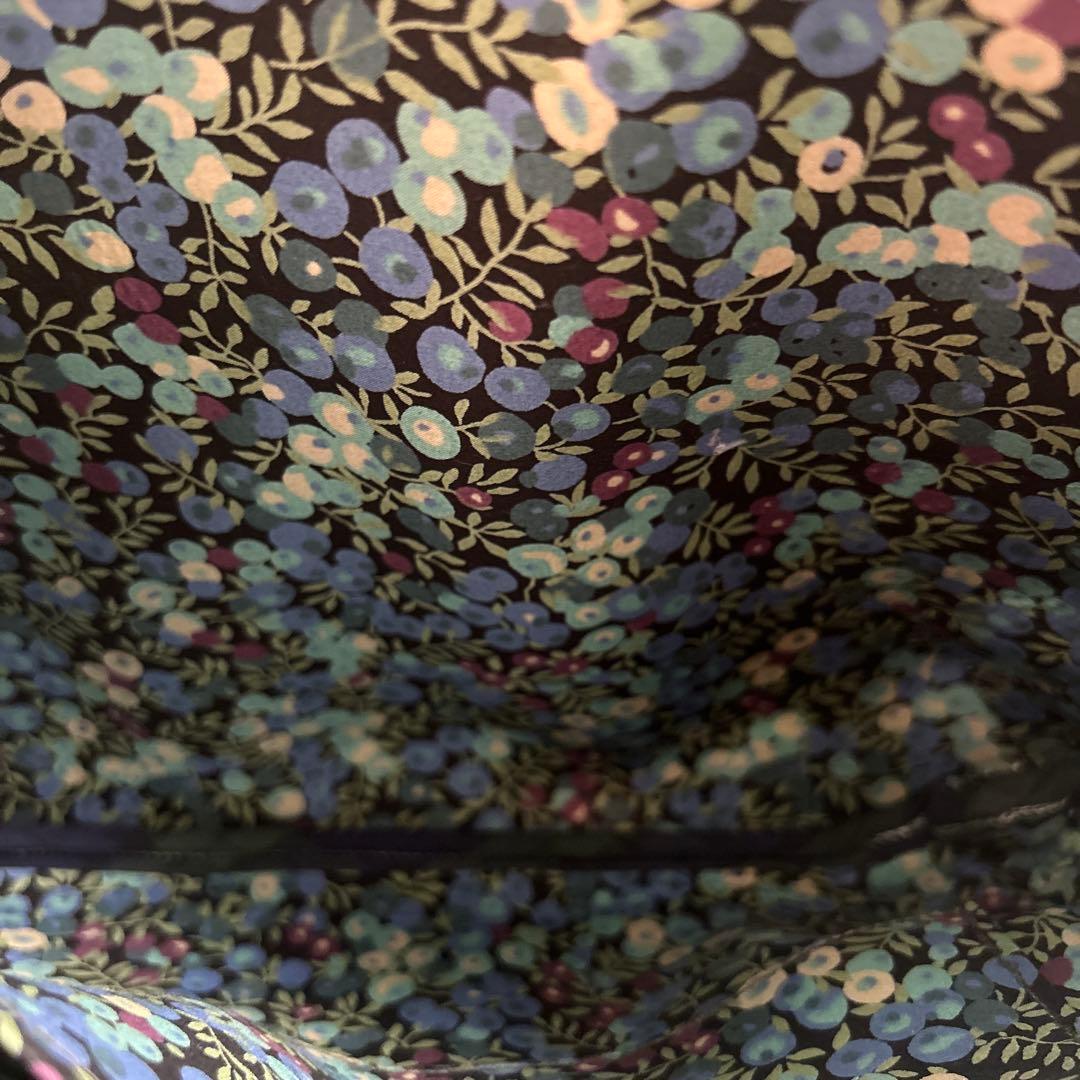 1954.ハンドメイド　キルト生地ファスナーバッグ(大) フランシュリッペ