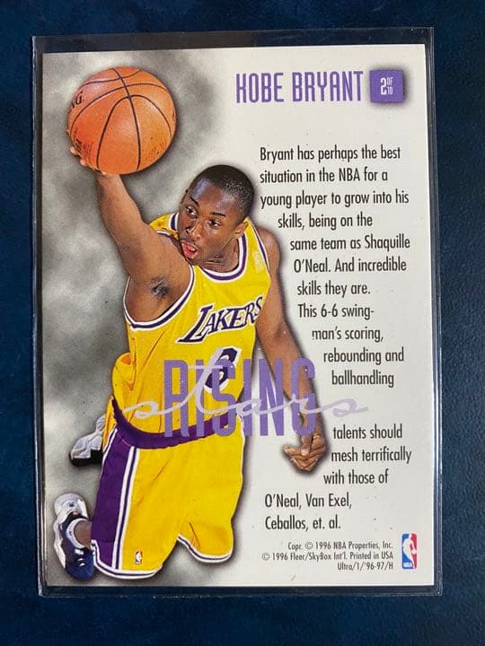 その他 1996 97 FLEER ULTRA RISING STARS #2 RC