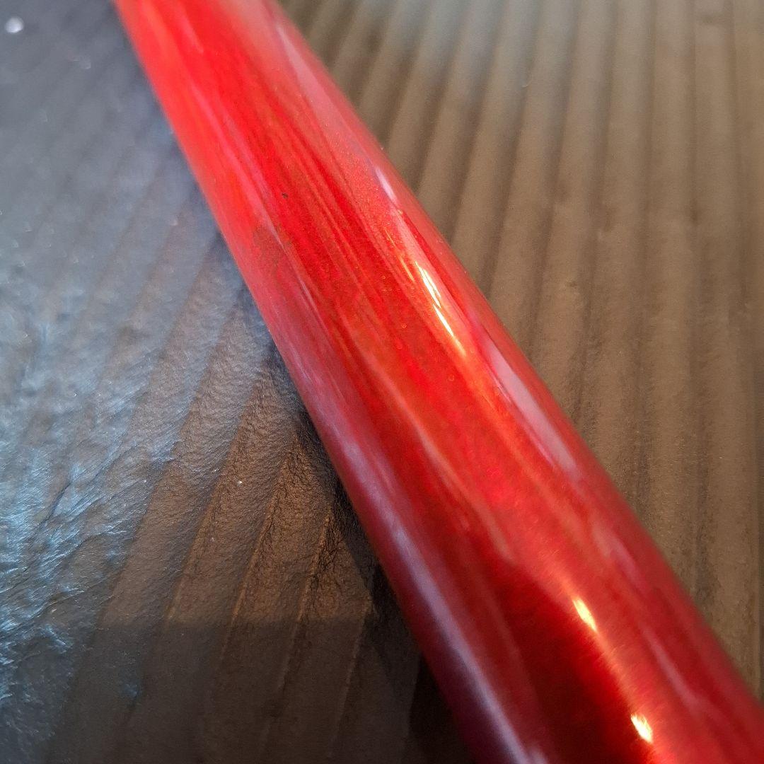 篠笛　古典調　七穴　五本調子　メタリックレッド