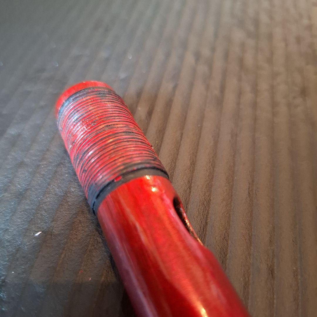 篠笛　古典調　七穴　五本調子　メタリックレッド