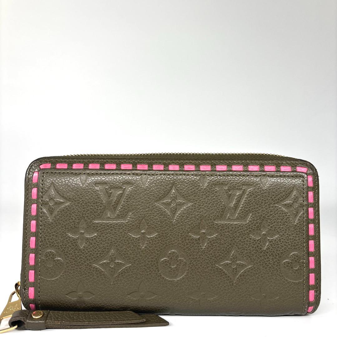 超極美品 ルイヴィトン モノグラム アンプラント ジッピー ウォレット 長財布