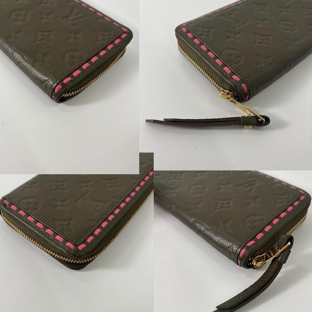超極美品 ルイヴィトン モノグラム アンプラント ジッピー ウォレット 長財布