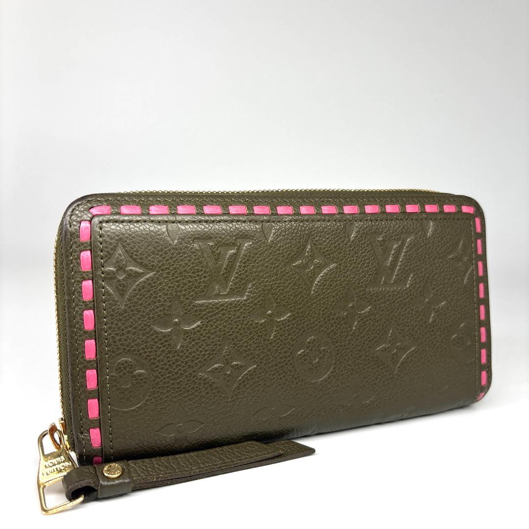 超極美品 ルイヴィトン モノグラム アンプラント ジッピー ウォレット 長財布