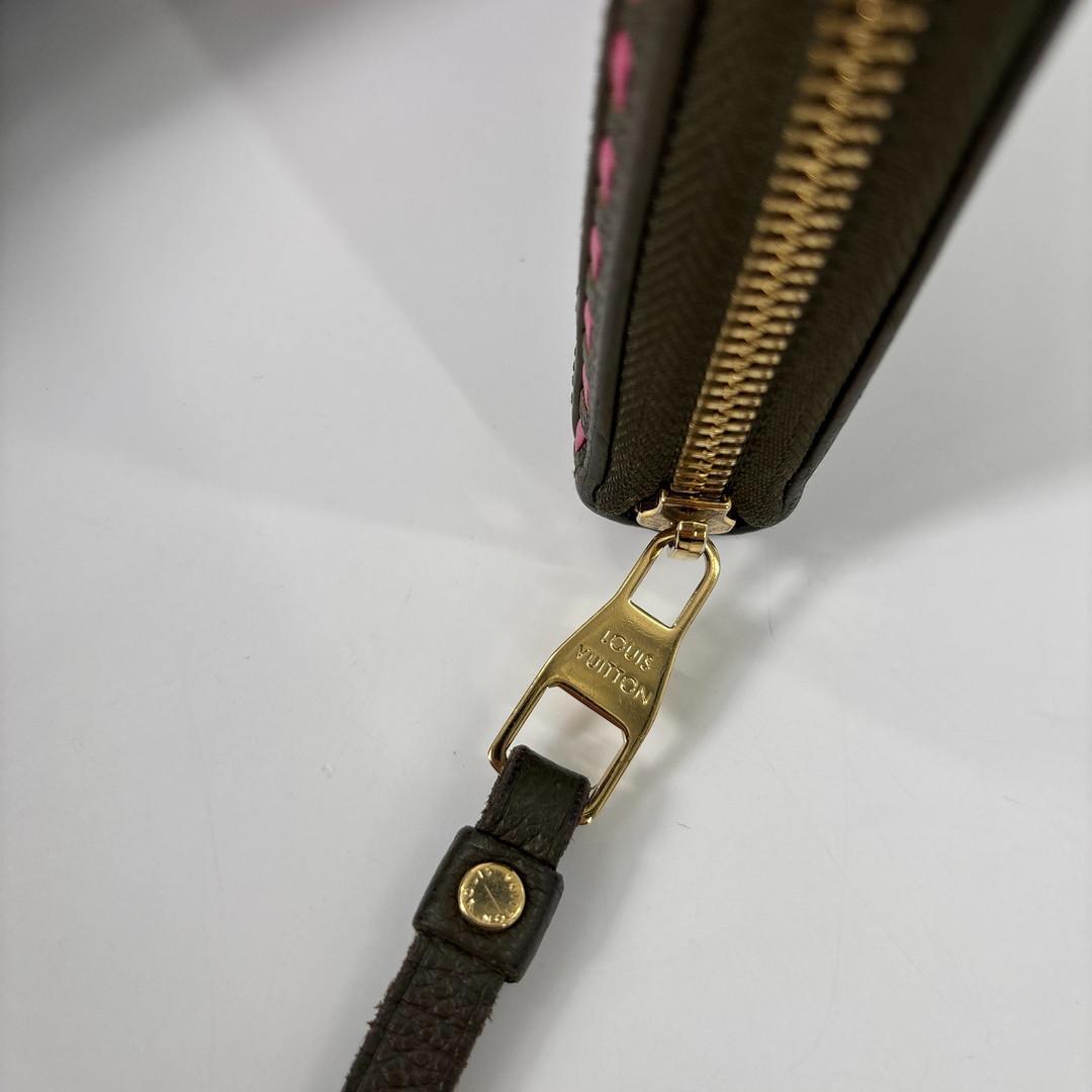 超極美品 ルイヴィトン モノグラム アンプラント ジッピー ウォレット 長財布