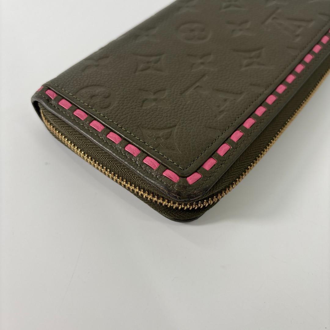 超極美品 ルイヴィトン モノグラム アンプラント ジッピー ウォレット 長財布