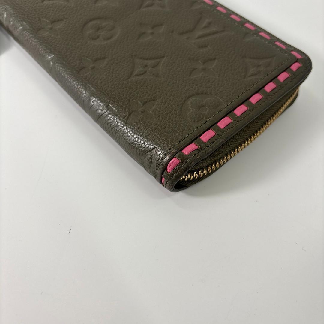 超極美品 ルイヴィトン モノグラム アンプラント ジッピー ウォレット 長財布