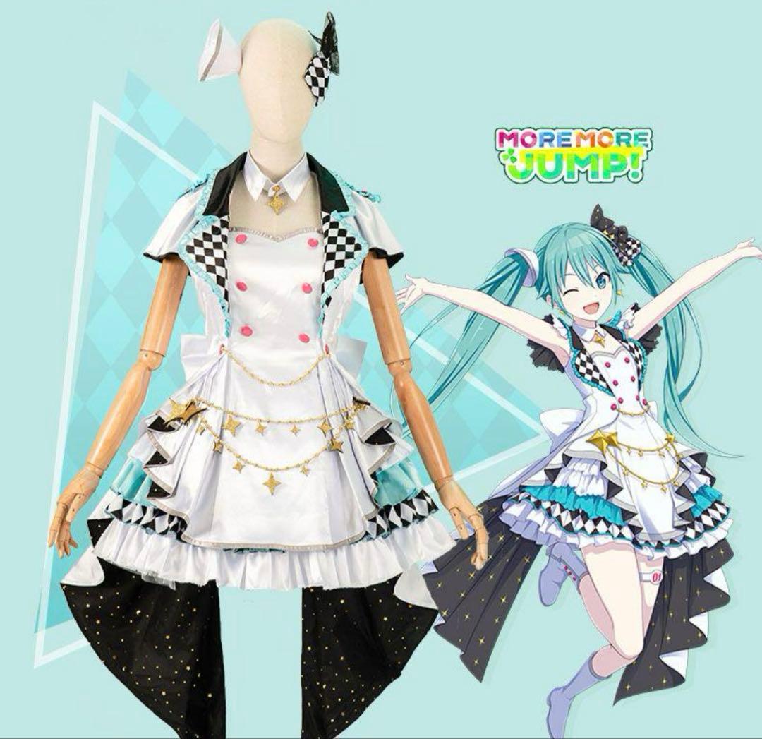 【1/9まで1000円引】モモジャン 初音ミク コスプレ セット済ウィッグセット