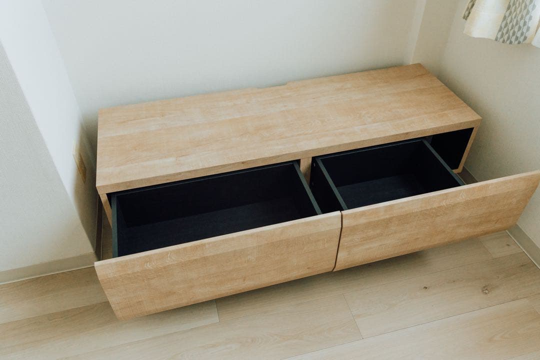 美品【32-50V テレビ用 】 白井産業 テレビ台 ローボード テレビボード