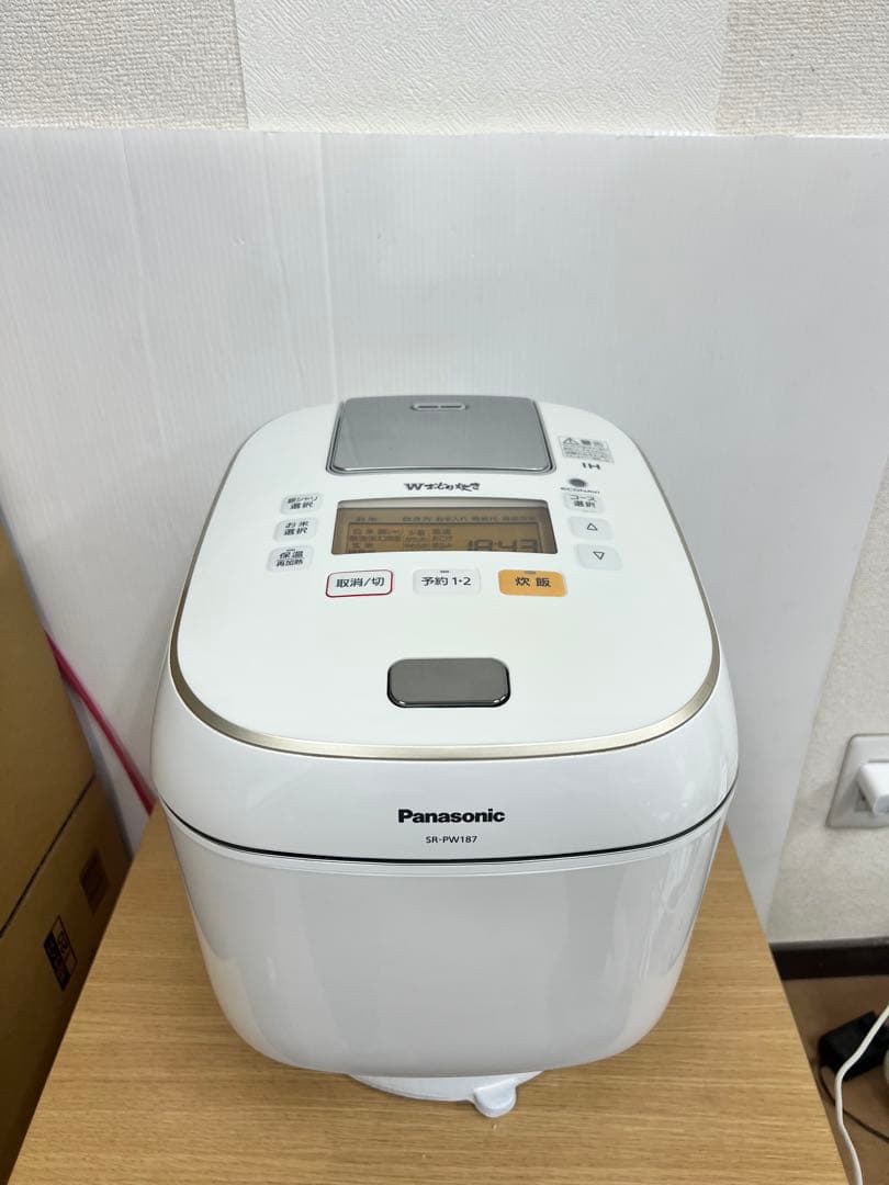 Panasonic 可変圧力IH炊飯器 SR-PW187 2017年製