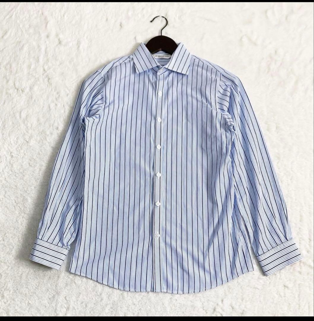 CHOPIN 男の子 フォーマルスーツ スリーピース 紺色 ストライプ 150