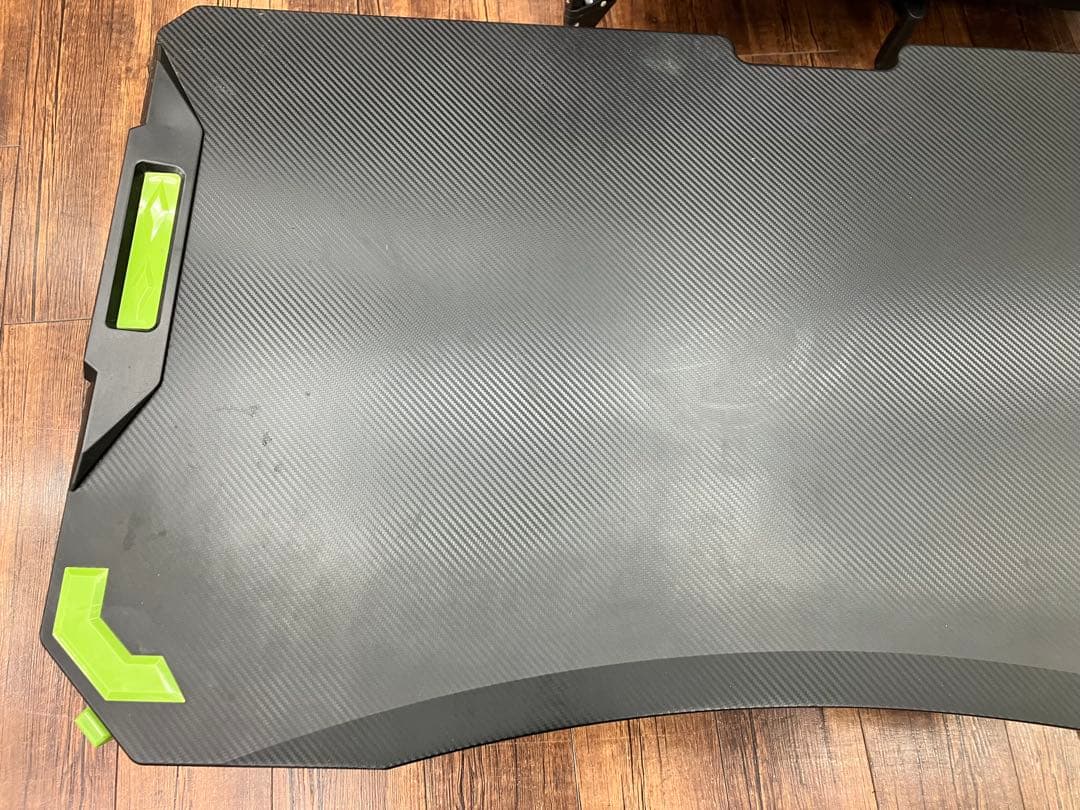 埼玉引取　ニトリ　ゲーミングローデスク GM004 ブラック　グリーン　座椅子