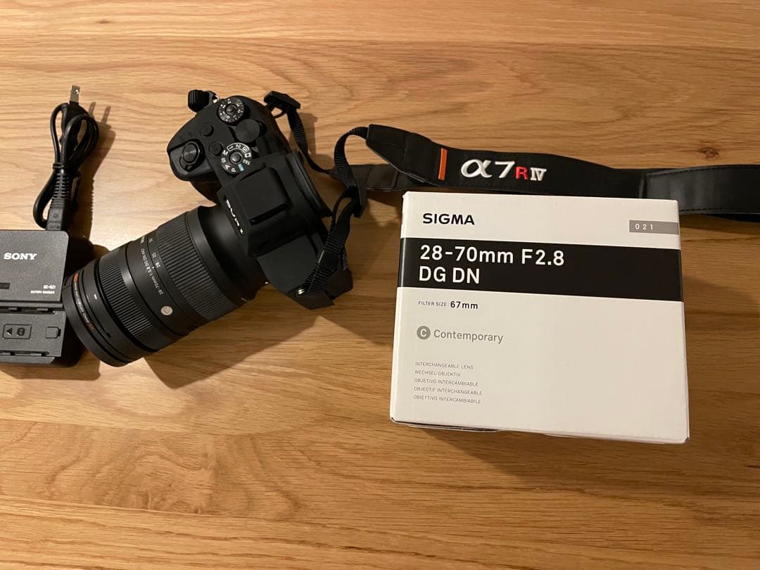 SONY α7R IV＋SIGMA 28-70mm F2.8 レンズ付