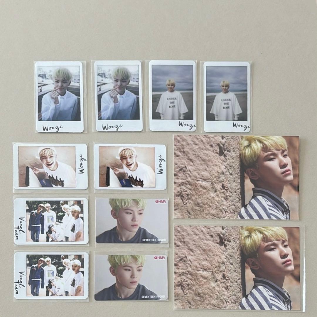 SEVENTEEN ウジ トレカ CDアルバム ヨントン チェキ ポラロイド