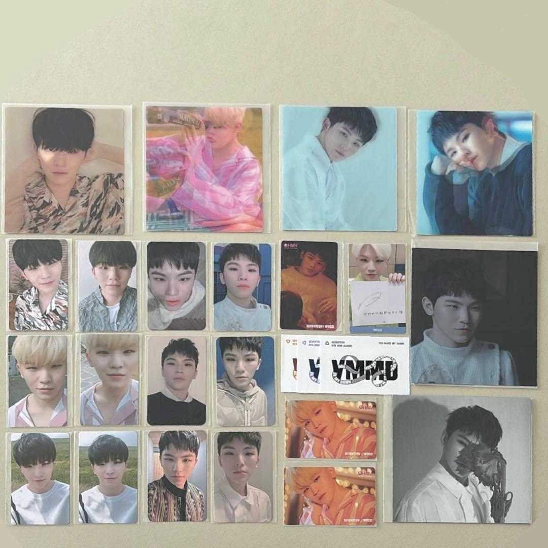 SEVENTEEN ウジ トレカ CDアルバム ヨントン チェキ ポラロイド