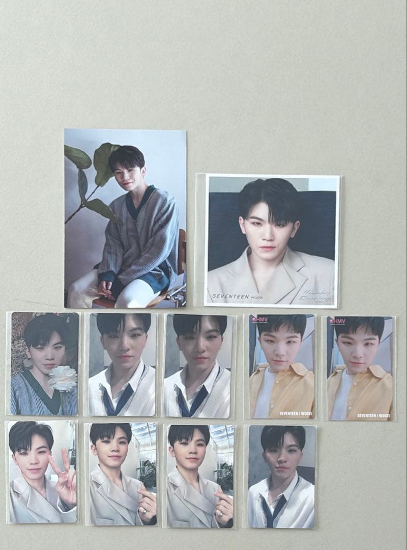 SEVENTEEN ウジ トレカ CDアルバム ヨントン チェキ ポラロイド
