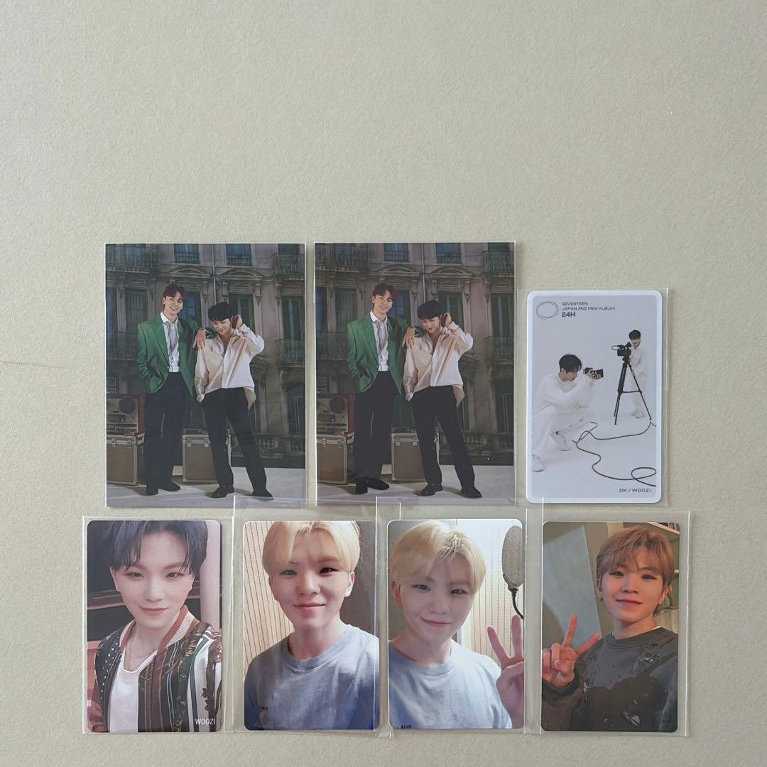 SEVENTEEN ウジ トレカ CDアルバム ヨントン チェキ ポラロイド