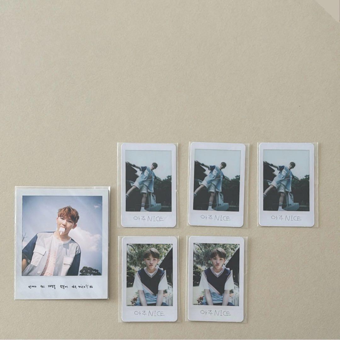 SEVENTEEN ウジ トレカ CDアルバム ヨントン チェキ ポラロイド