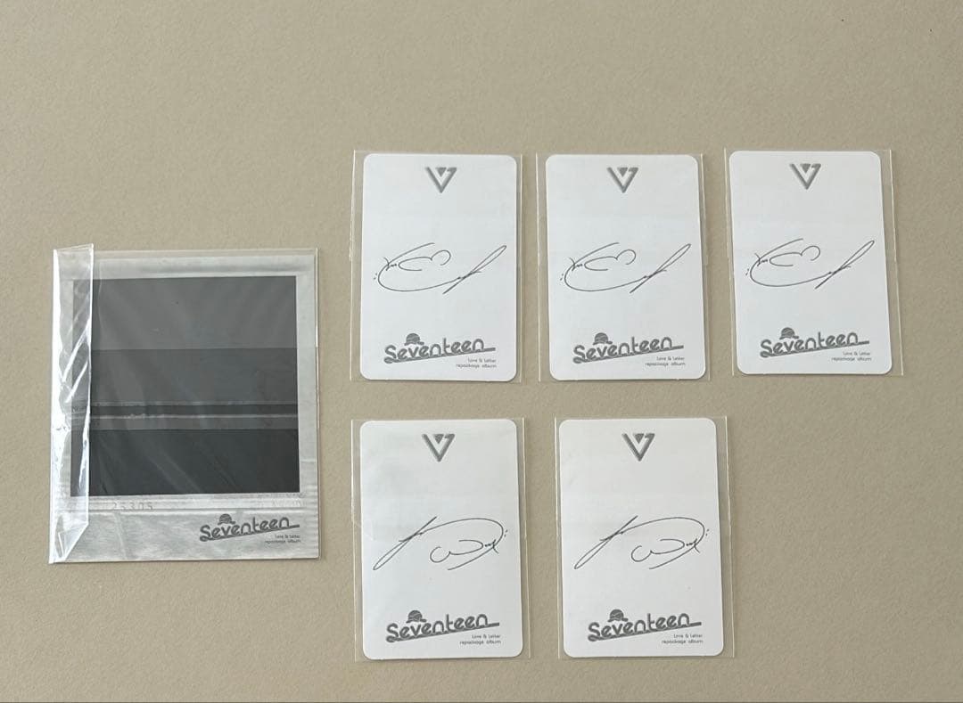 SEVENTEEN ウジ トレカ CDアルバム ヨントン チェキ ポラロイド