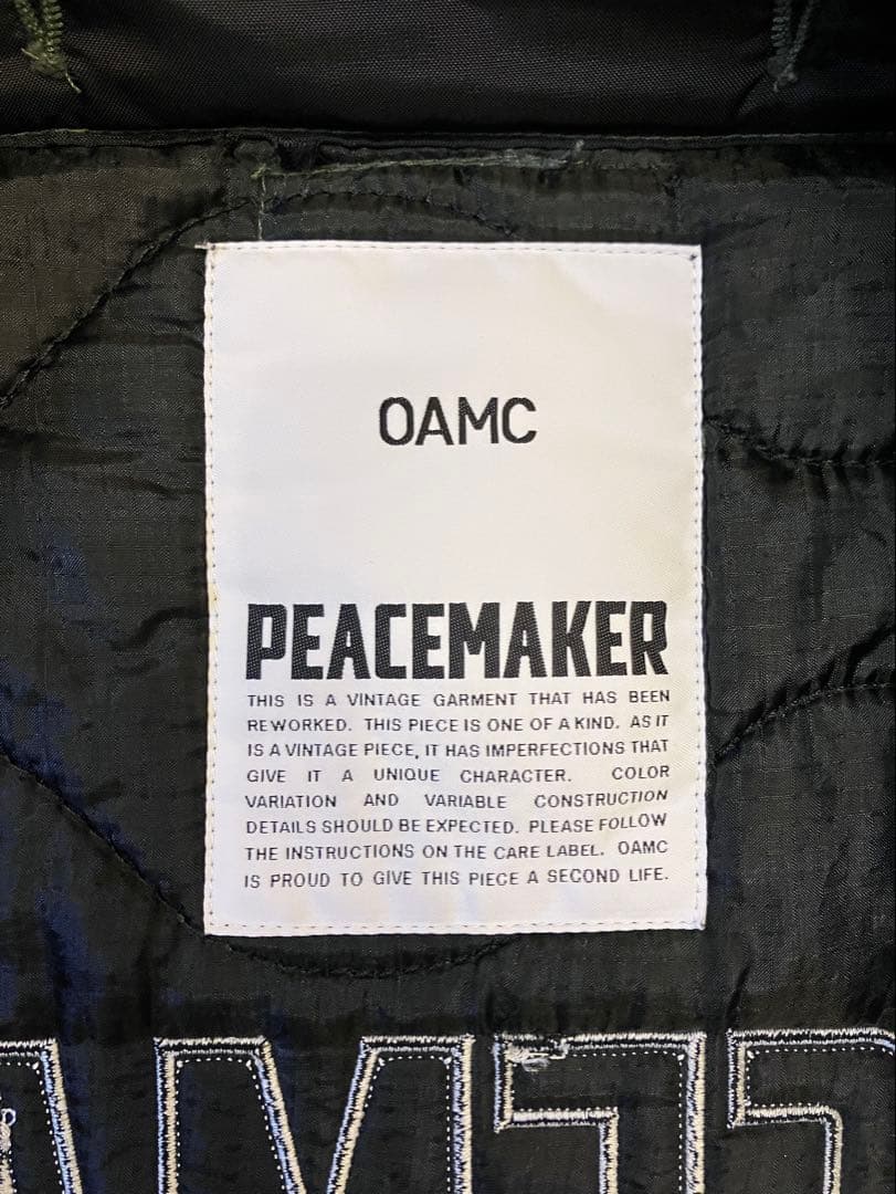 oamc peacemaker ライナー ブラック