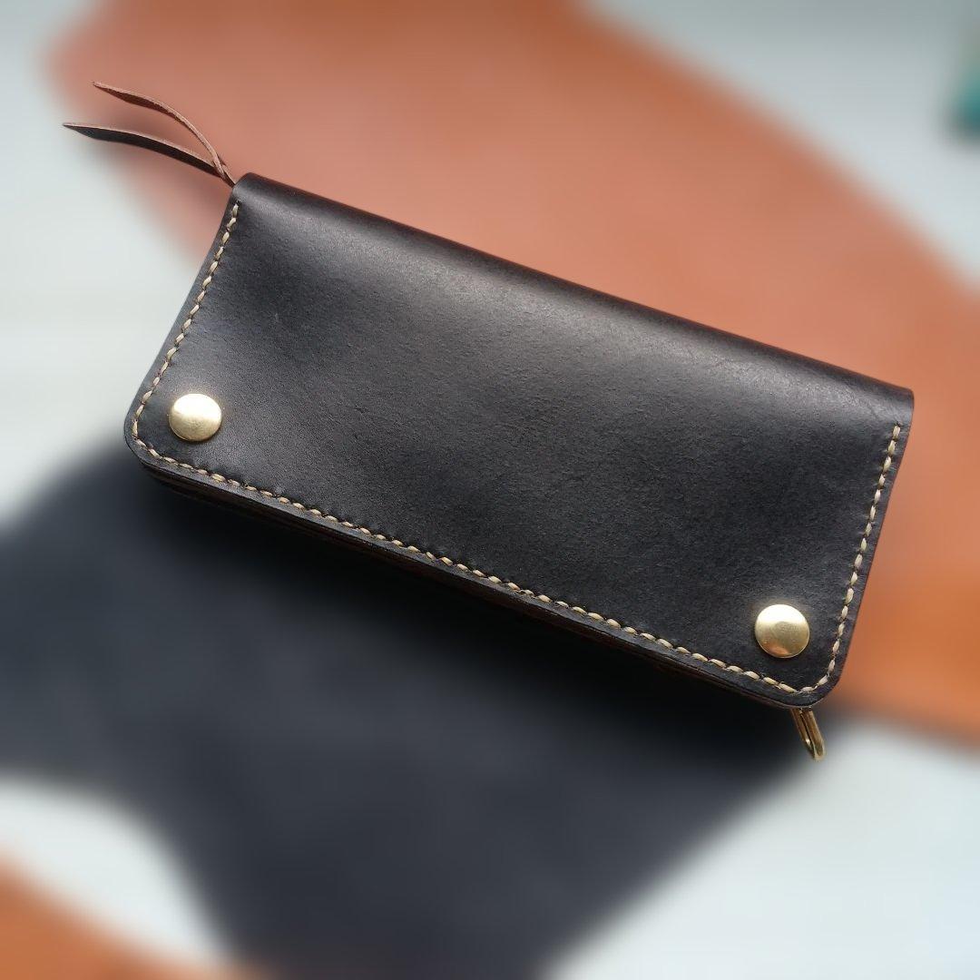 トラッカーウォレット　ロング　茶芯　42TALON復刻