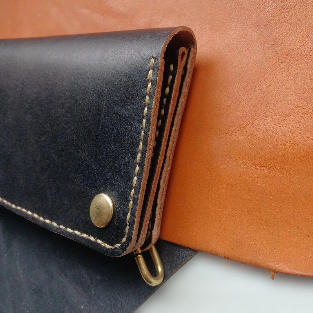 トラッカーウォレット　ロング　茶芯　42TALON復刻