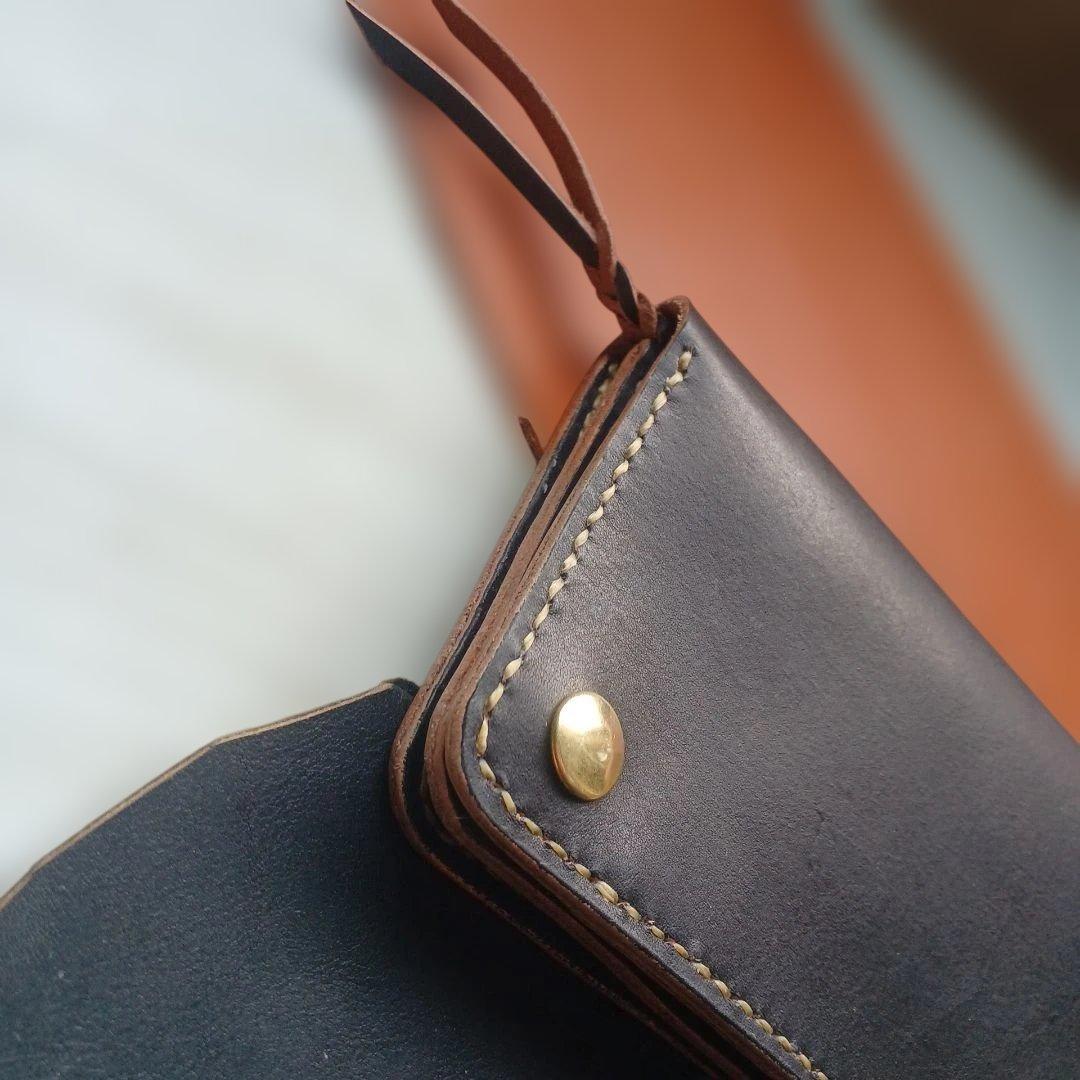 トラッカーウォレット　ロング　茶芯　42TALON復刻