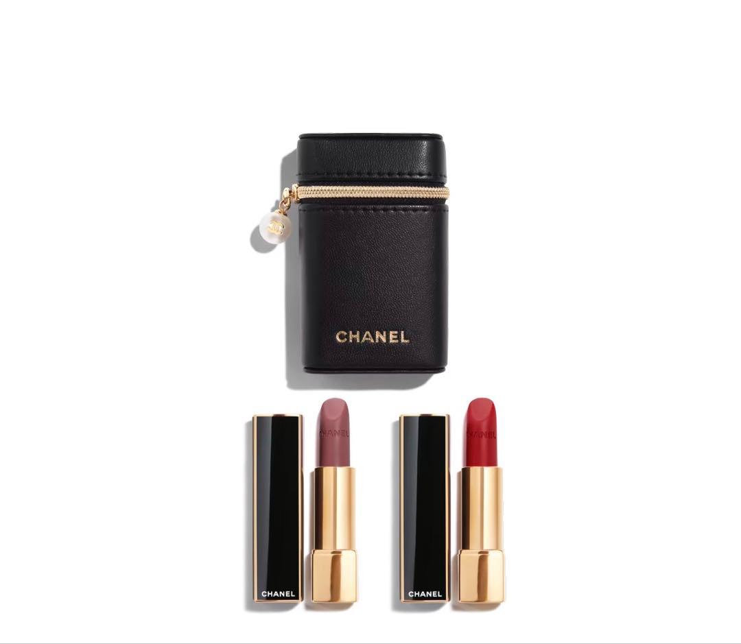 CHANEL ルージュ アリュール ヴェルヴェット レ ペルル　ノベルティ付き