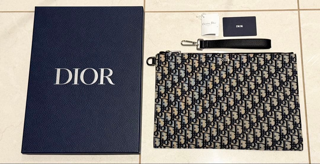 【美品】ディオール　A4 ポーチ　クラッチ　バッグ