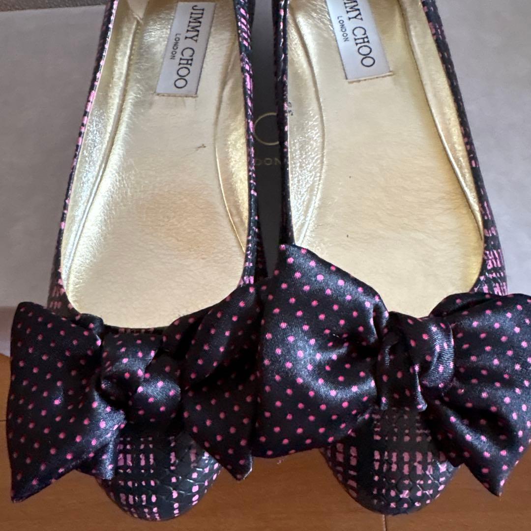 JIMMY CHOOフラットシューズ