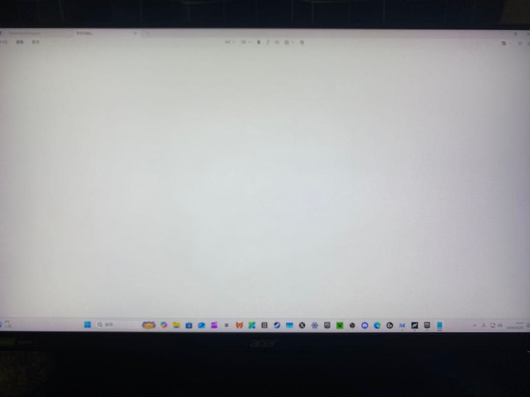 Acer ディスプレイモニター本体