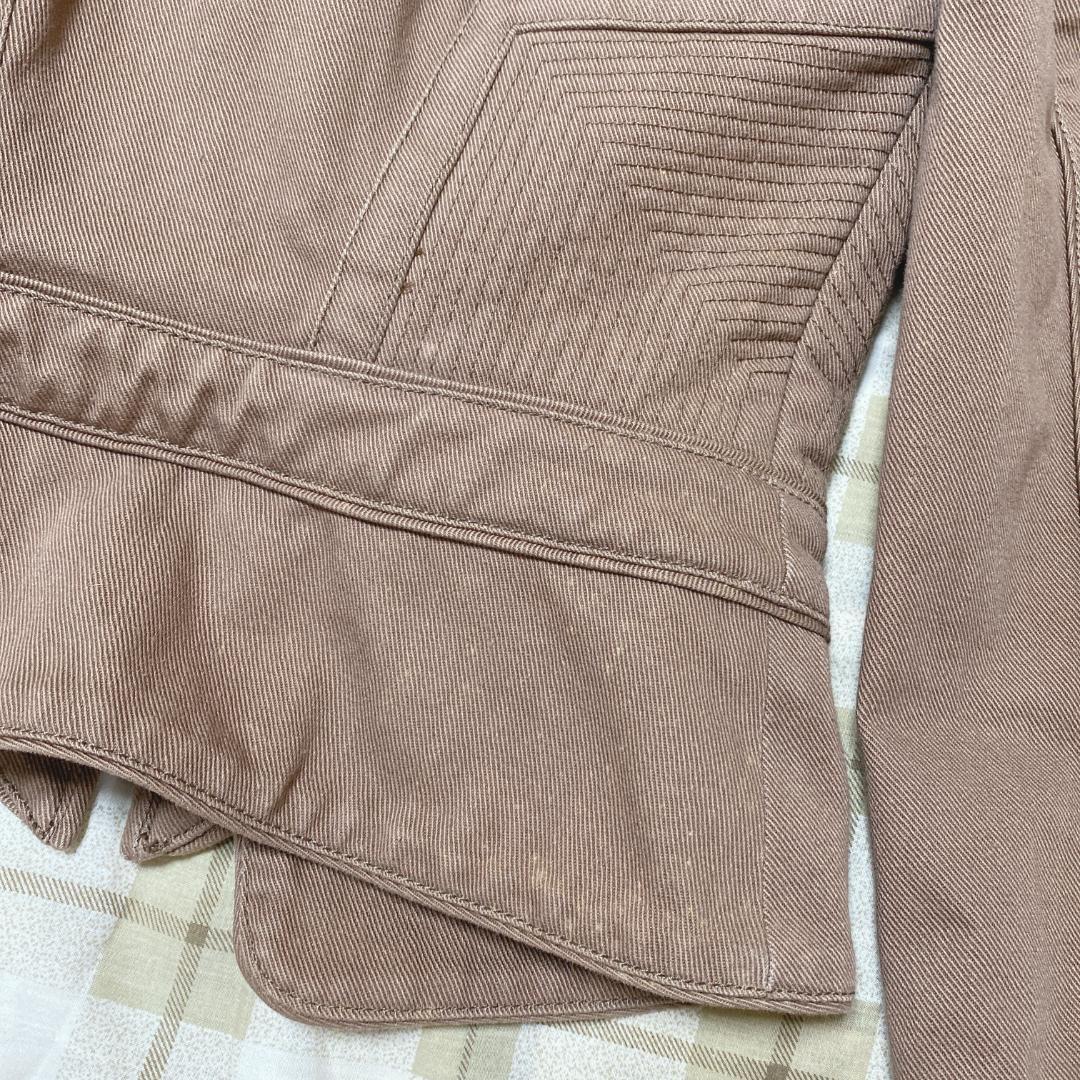 Gucci ブルゾン ジャケット デニム ブラウン 40サイズ（Lサイズ）