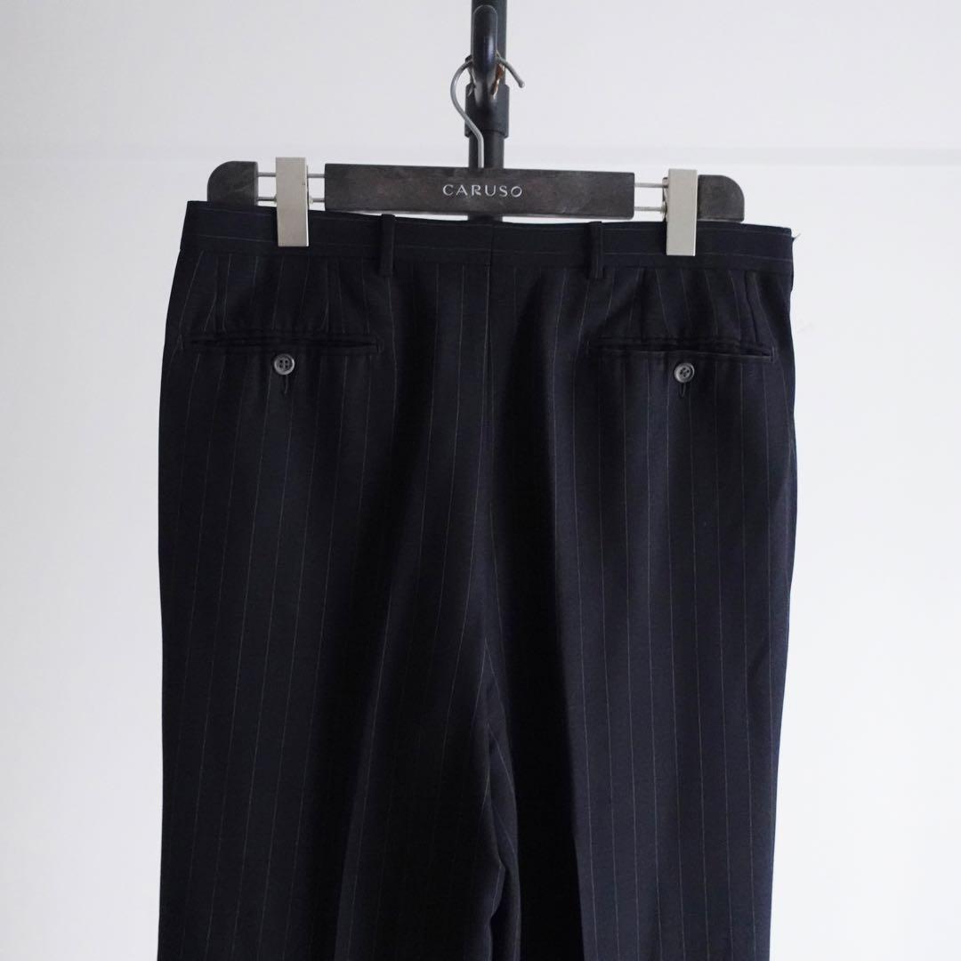 1990s Ermenegirdo Zegna ピンストライプワイドトラウザーズ